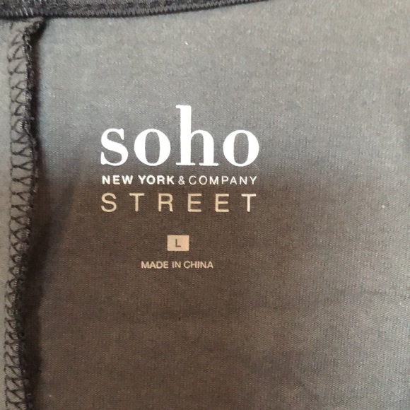 NWT New York & Co SoHo, form fitting! Stretch camouflage dress - Picture 4 of 5